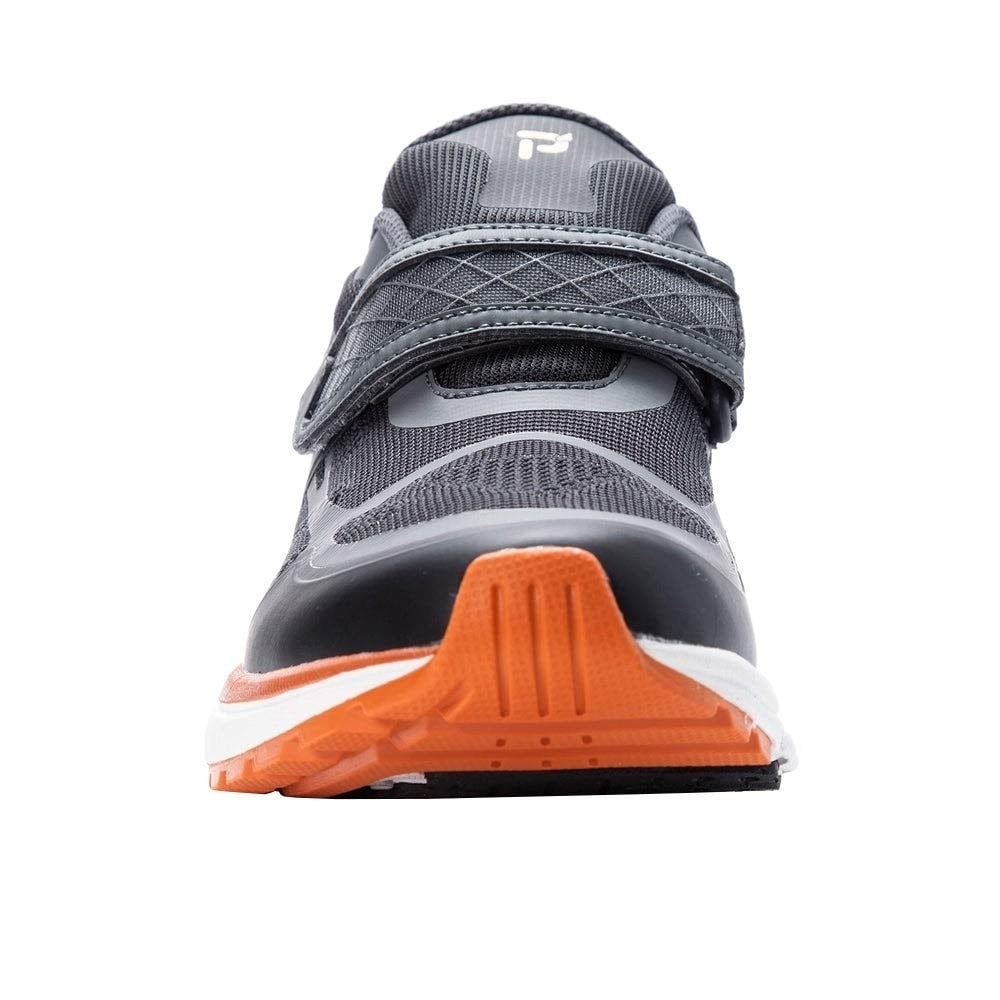 Propt Men's Propet One Strap Sneaker  Burnt Orange/Dk Grey Image 1