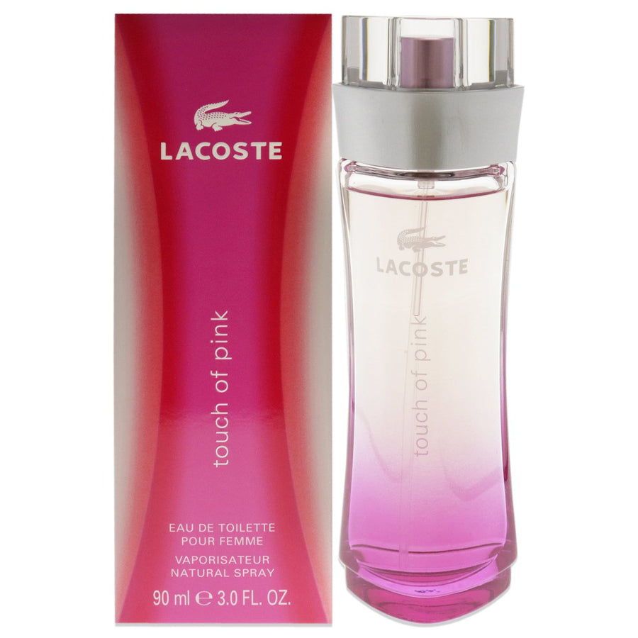 Touch of Pink by Lacoste for Women - 3 oz EDT Spray Image 1