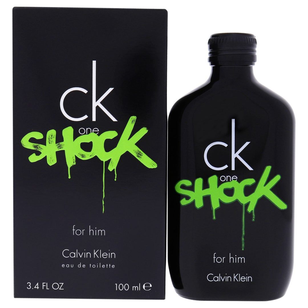 CK One Shock For Him by Calvin Klein for Men - 3.4 oz EDT Spray Image 1