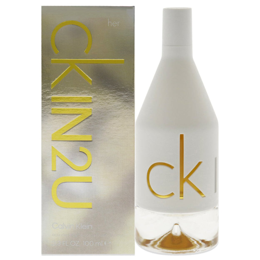 CKIN2U by Calvin Klein for Women - 3.4 oz EDT Spray Image 1