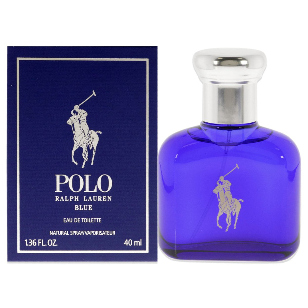 Polo Blue by Ralph Lauren for Men - 1.3 oz EDT Spray Image 1