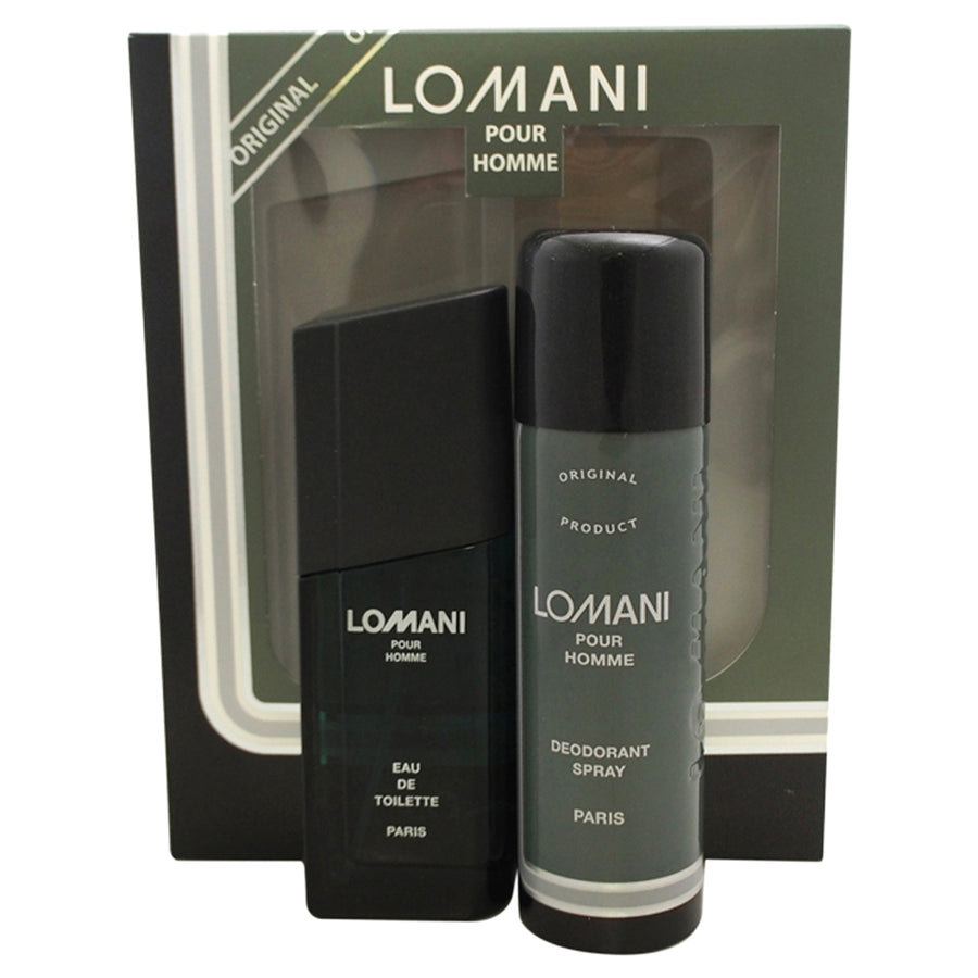 Lomani by Lomani for Men - 2 Pc Gift Set 3.3oz EDT Spray6.6oz Deodorant Spray Image 1