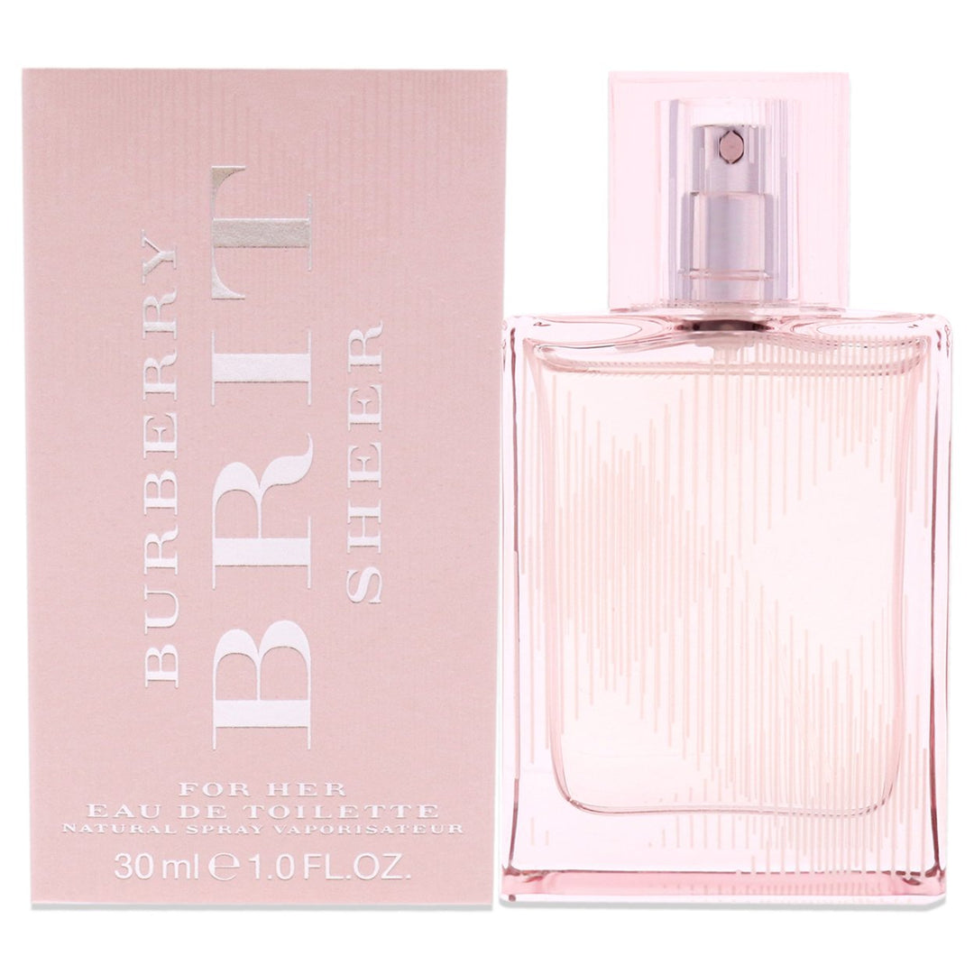 Burberry Brit Sheer by Burberry for Women - 1 oz EDT Spray Image 1