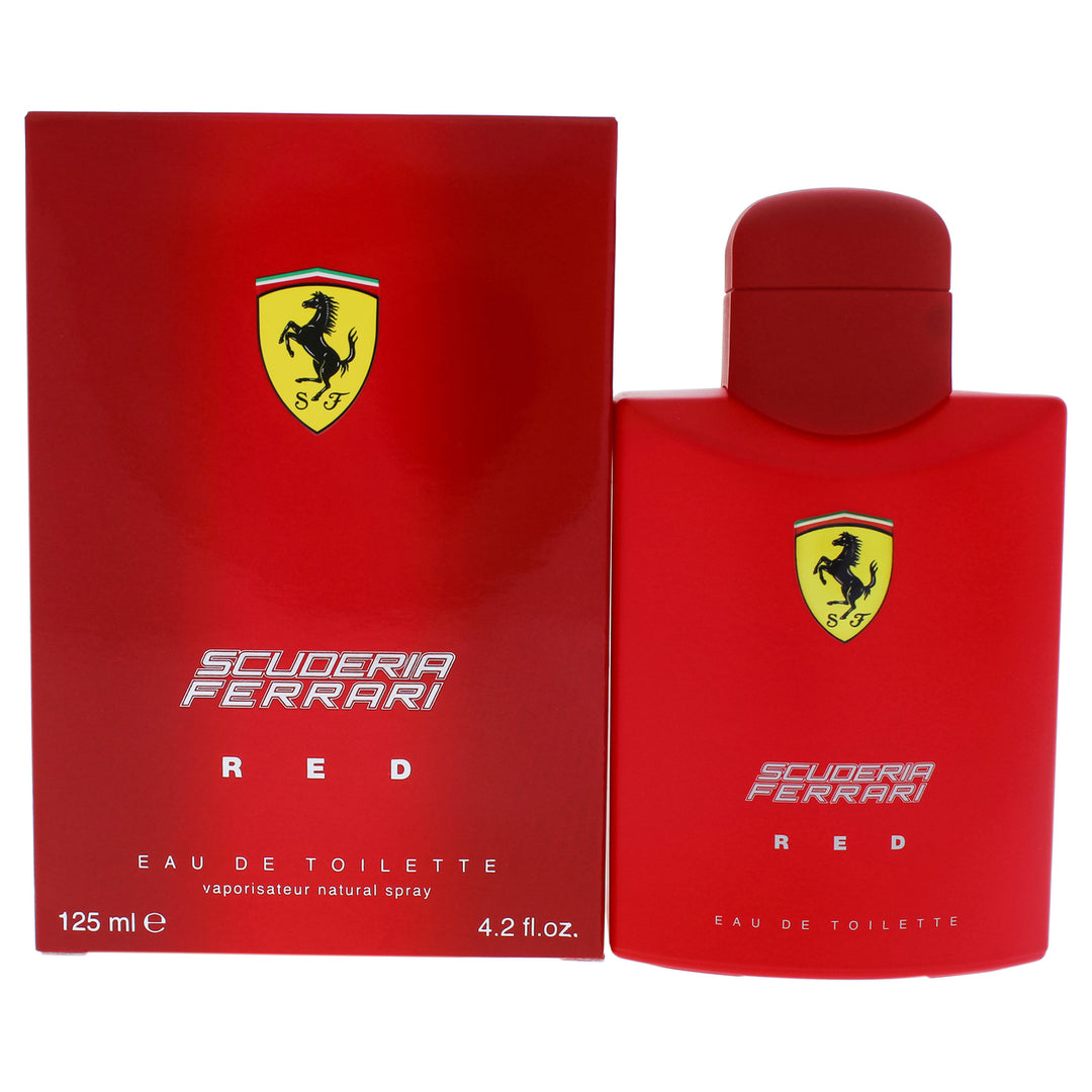 Ferrari Scuderia Red by Ferrari for Men - 4.2 oz EDT Spray Image 1