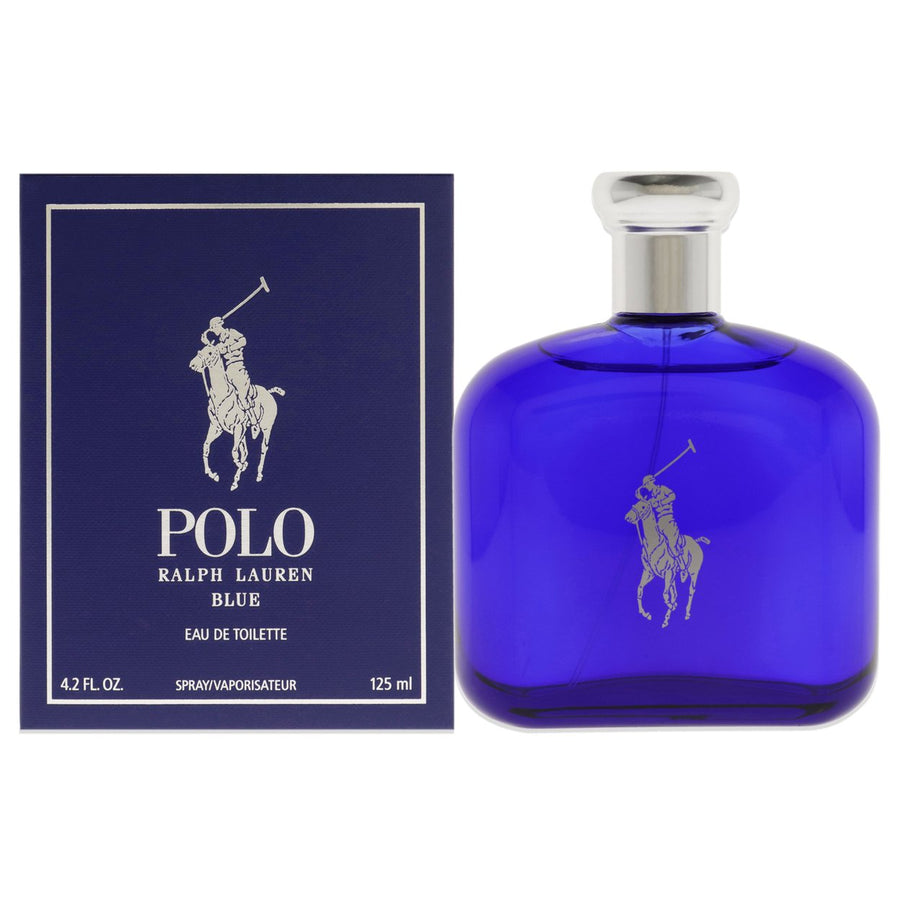 Polo Blue by Ralph Lauren for Men - 4.2 oz EDT Spray Image 1