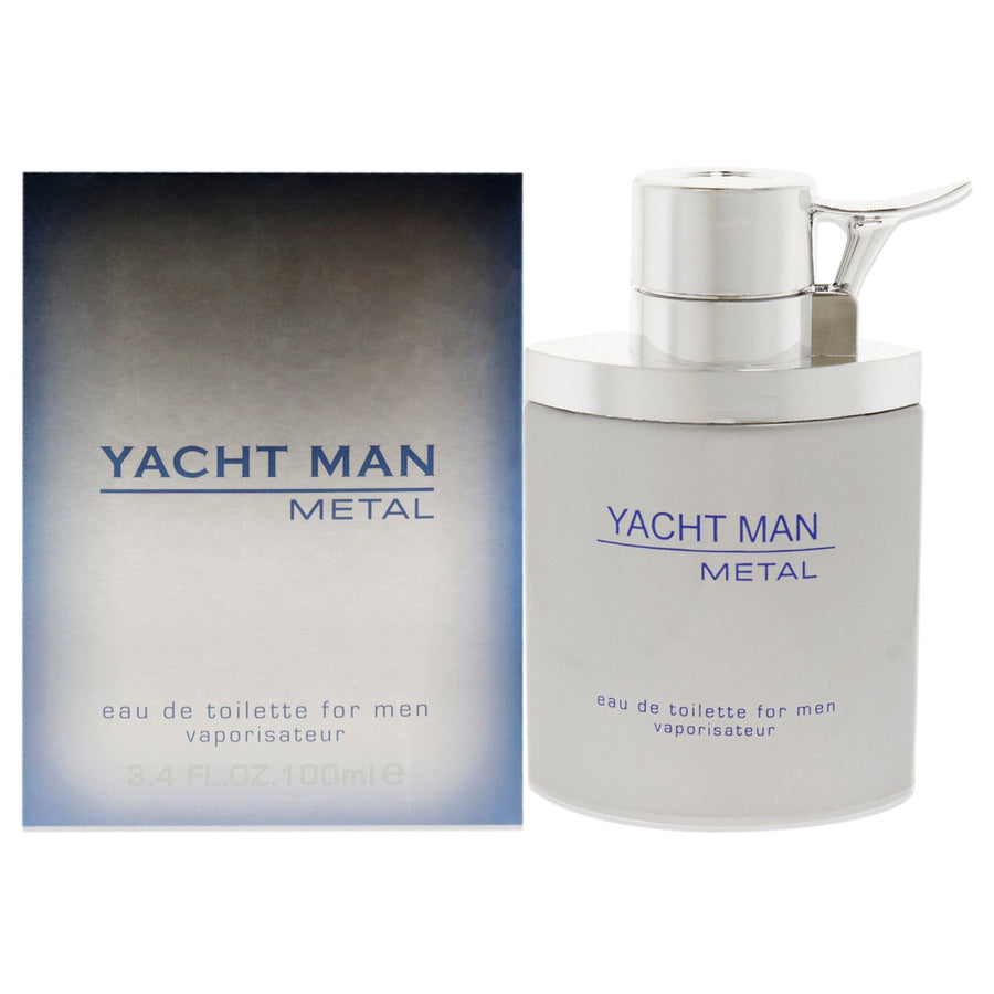 Yacht Man Metal by Myrurgia for Men - 3.4 oz EDT Spray Image 1