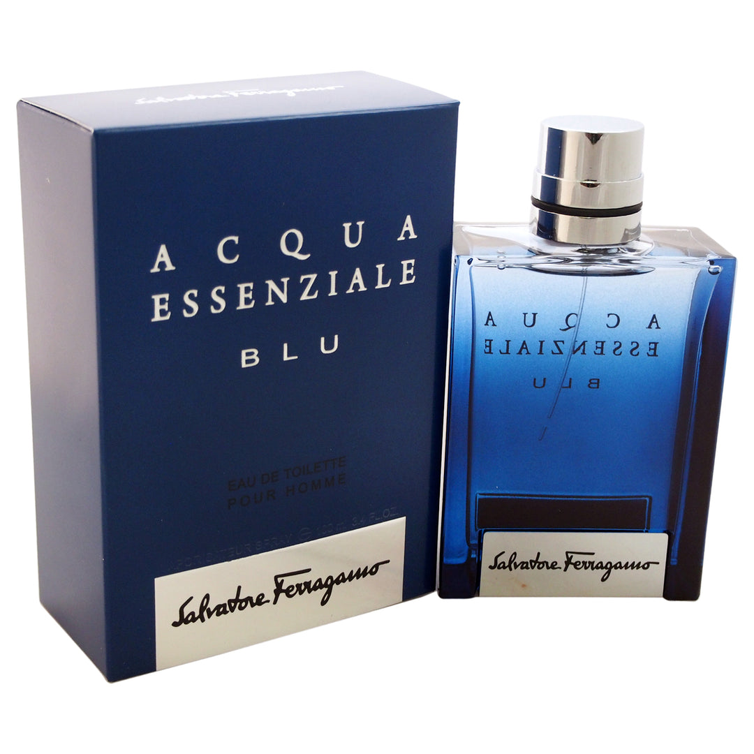 Acqua Essenziale Blu by Salvatore Ferragamo for Men - 3.4 oz EDT Spray Image 1