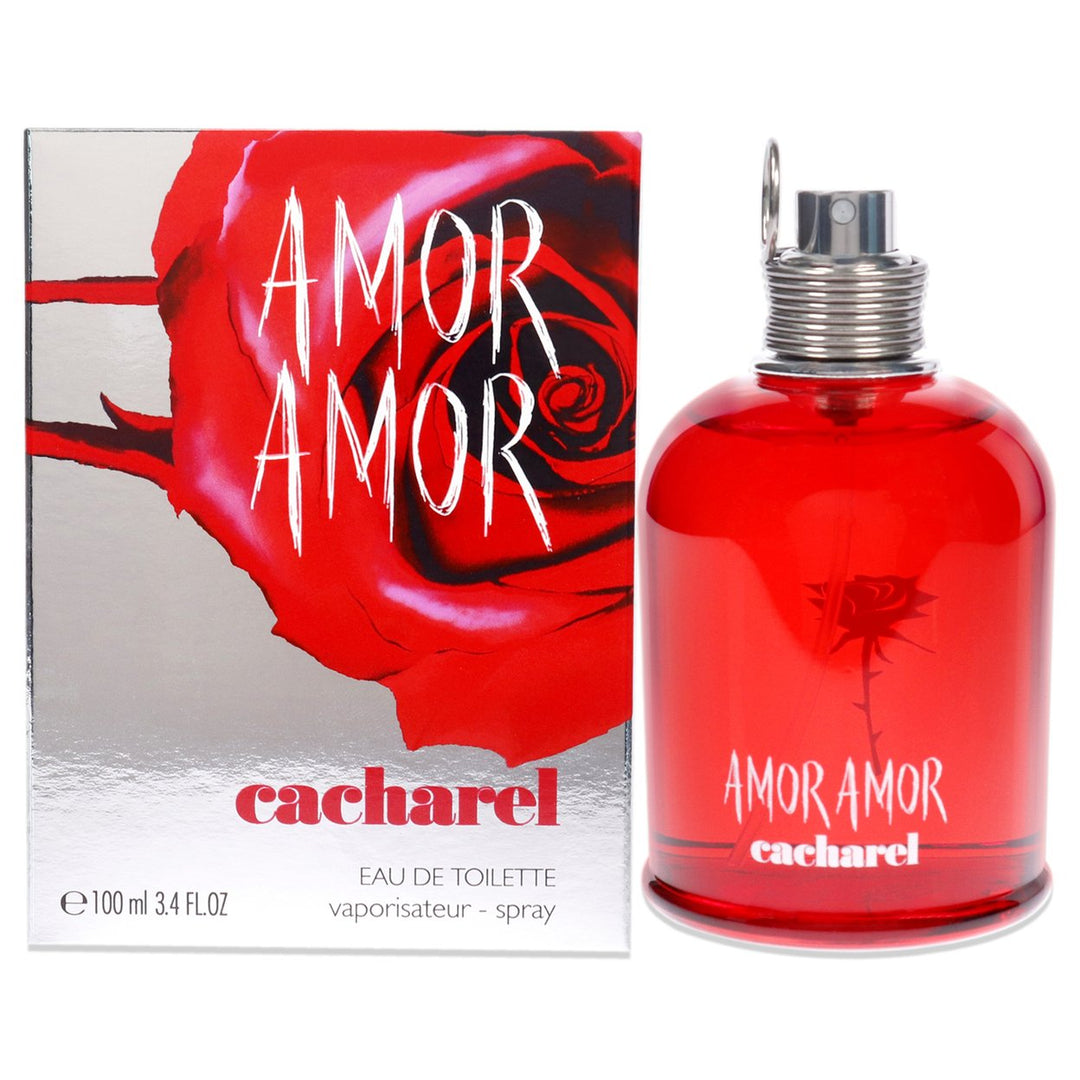 Amor Amor by Cacharel for Women - 3.4 oz EDT Spray Image 1