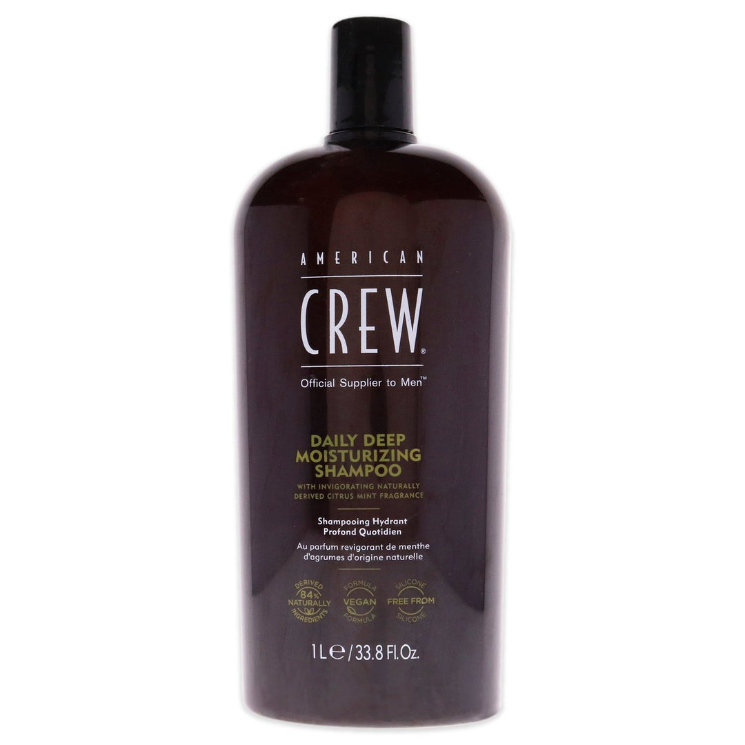 Daily Moisturizing Shampoo by American Crew for Unisex - 33.8 oz Shampoo Image 1