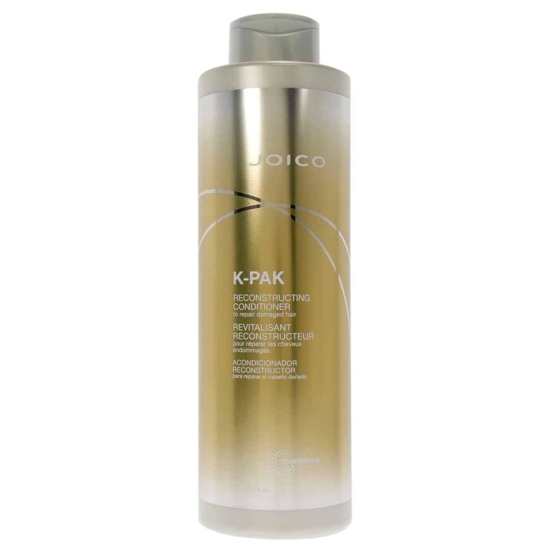 K-Pak Reconstruct Conditioner by Joico for Unisex - 33.8 oz Conditioner Image 1