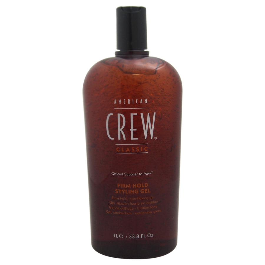 Firm Hold Styling Gel by American Crew for Unisex - 33.8 oz Gel Image 1