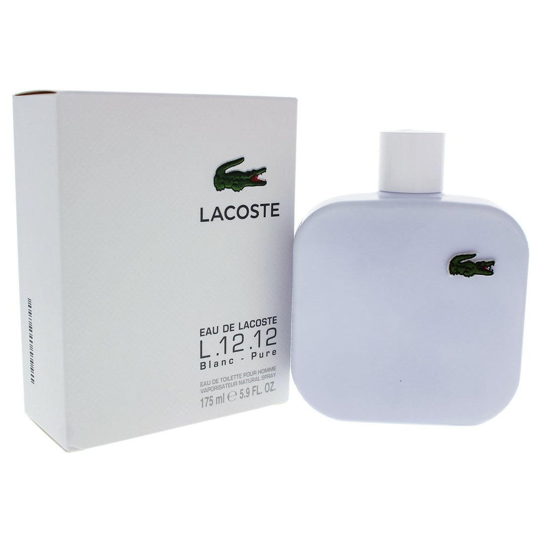 Lacoste Eau De Lacoste L.12.12 Blanc by Lacoste for Men - 5.9 oz EDT Spray Image 1