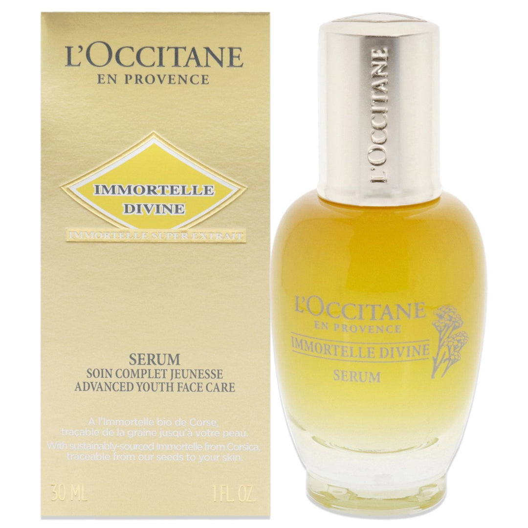 Immortelle Divine Extract Ultimate Youth Serum by LOccitane for Unisex - 1 oz Serum Image 1