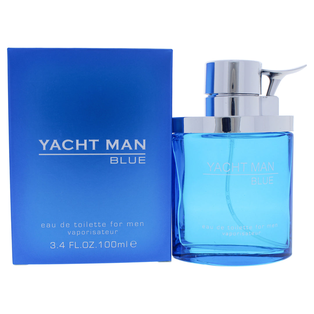 Yacht Man Blue by Myrurgia for Men - 3.4 oz EDT Spray Image 1