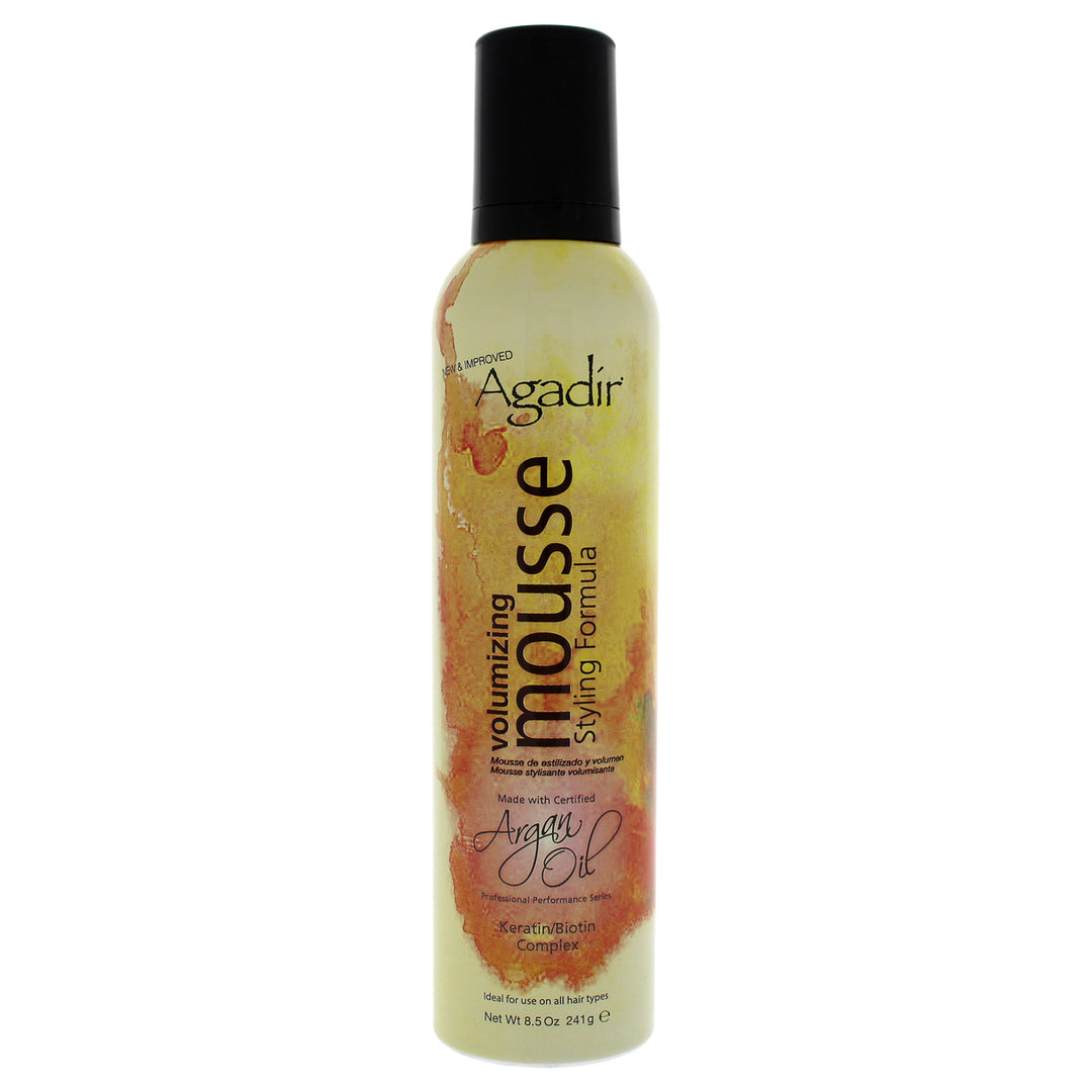 Argan Oil Styling Mousse by Agadir for Unisex - 8.5 oz Mousse Image 1