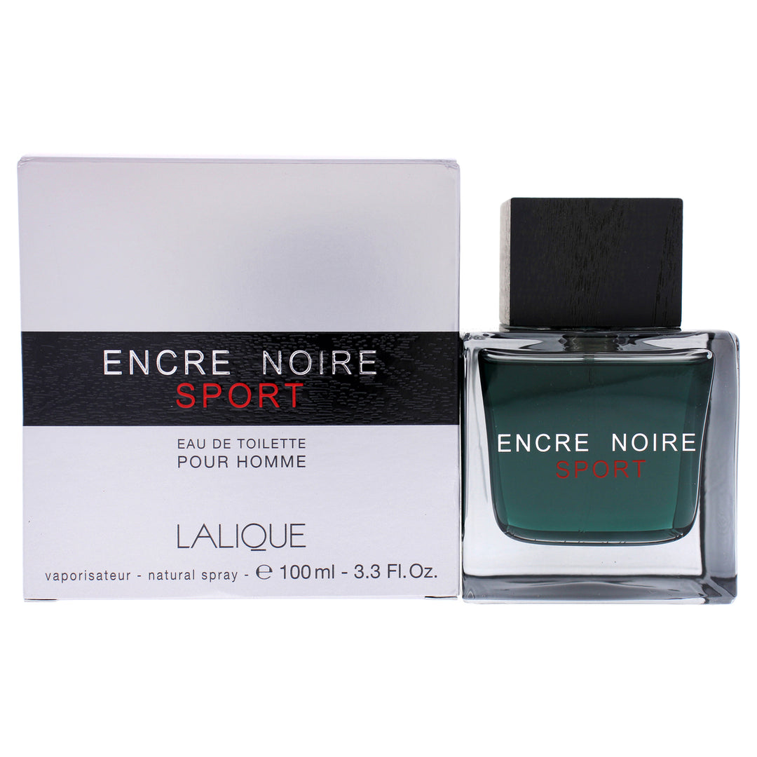 Encre Noire Sport by Lalique for Men - 3.3 oz EDT Spray Image 1