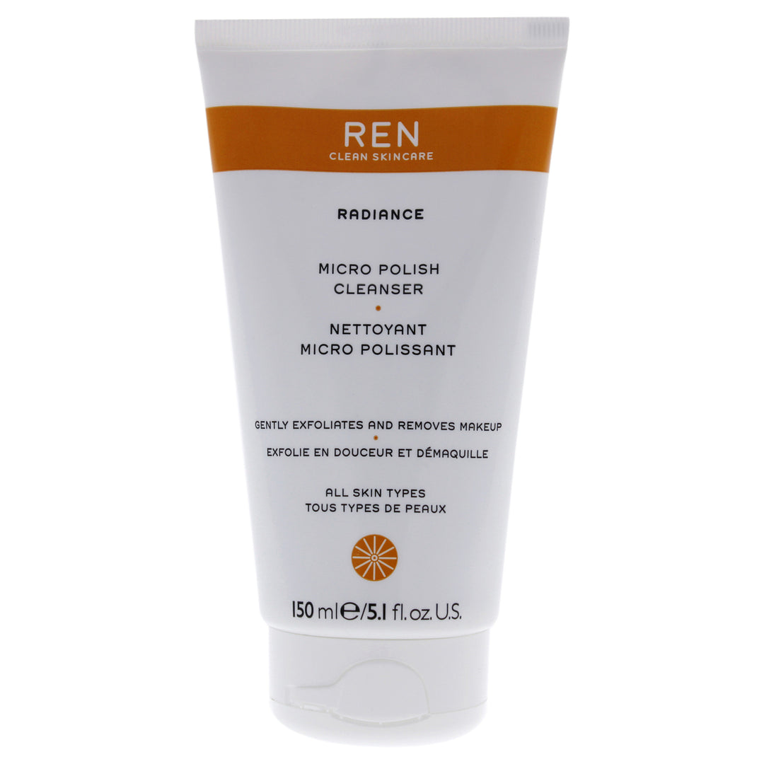 Micro Polish Cleanser by REN for Unisex - 5 oz Cleanser Image 1