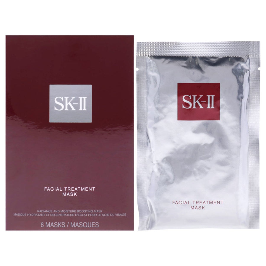 Facial Treatment Mask by SK-II for Unisex - 6 Pcs Treatment Image 1