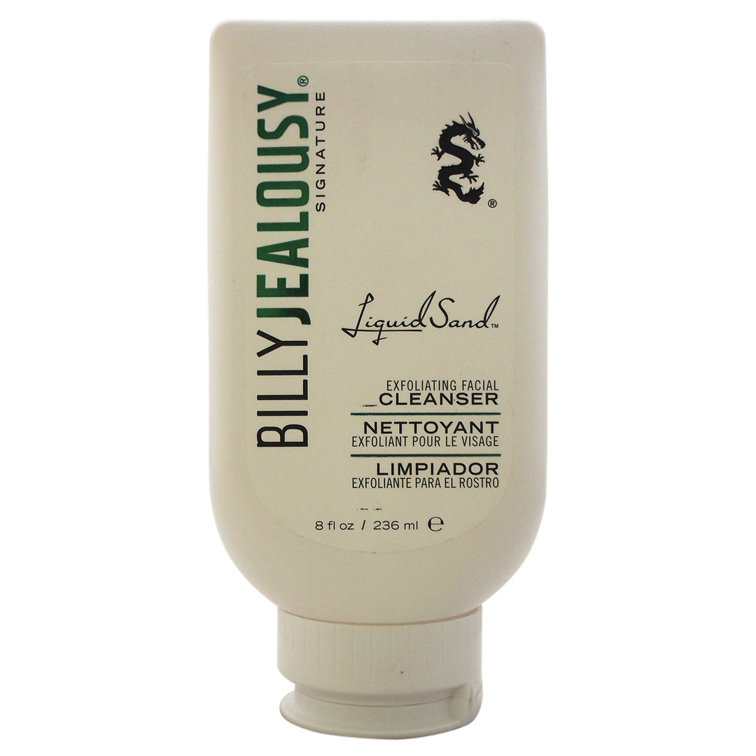 LiquidSand Exfoliating Facial Cleanser by Billy Jealousy for Men - 8 oz Cleanser Image 1