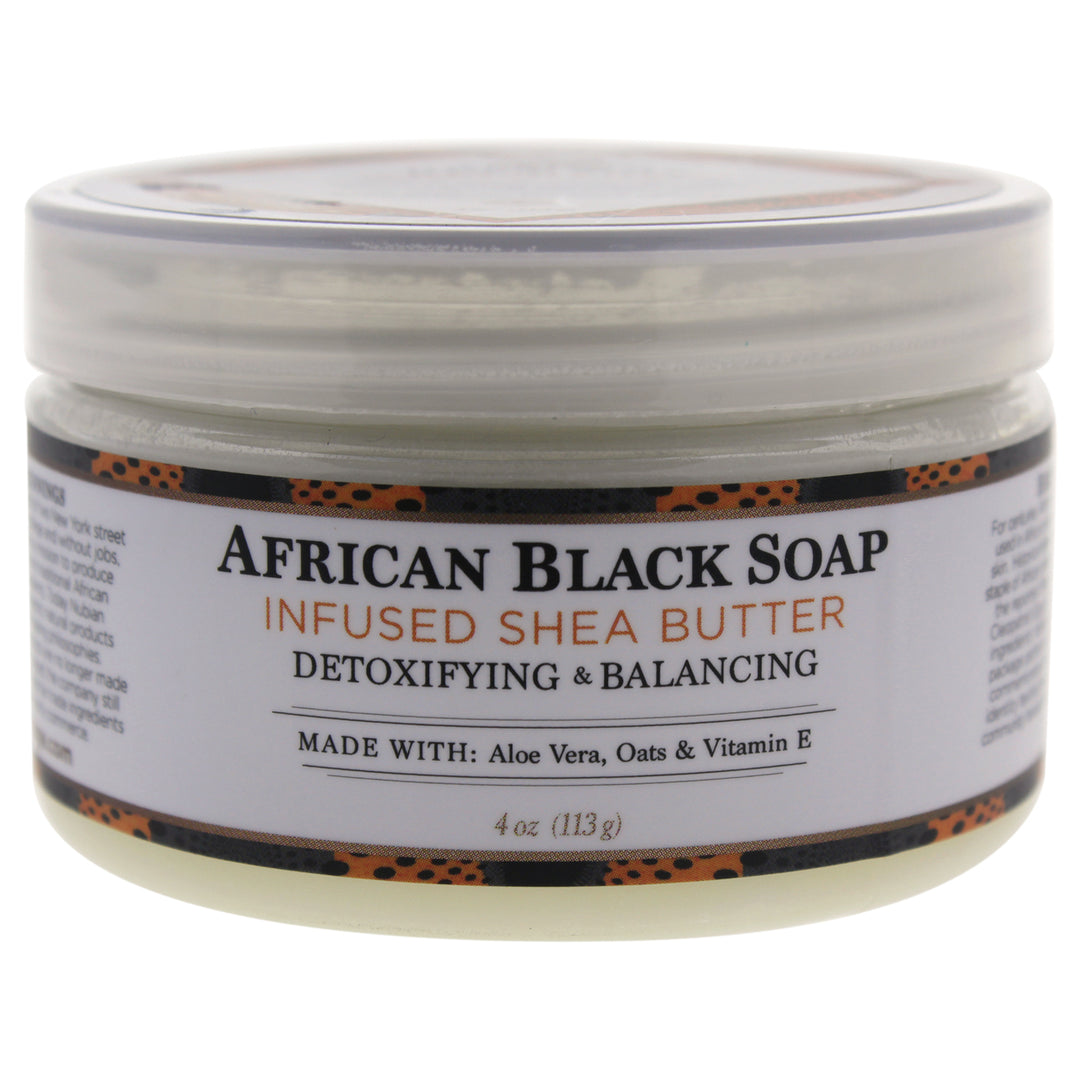 Shea Butter Infused with African Black Soap Extract by Nubian Heritage for Unisex - 4 oz Lotion Image 1