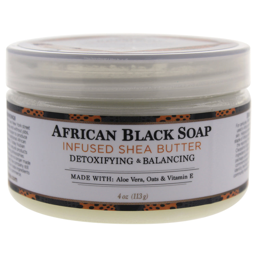 Shea Butter Infused with African Black Soap Extract by Nubian Heritage for Unisex - 4 oz Lotion Image 1