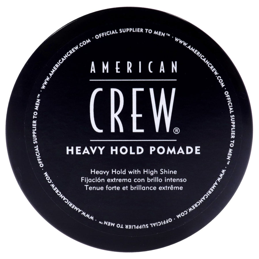 Heavy Hold Pomade by American Crew for Men - 3 oz Pomade Image 1