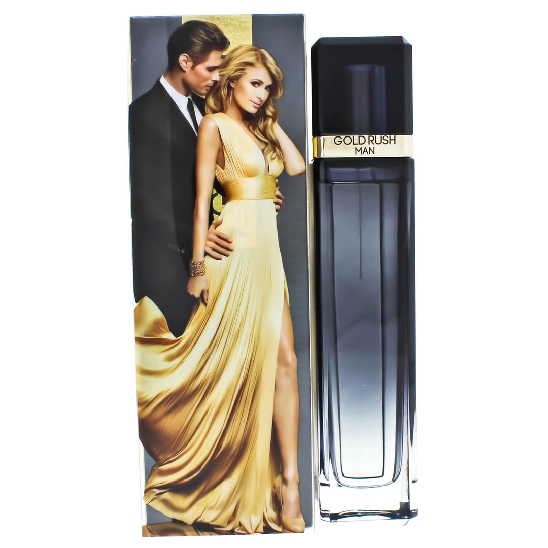 Gold Rush by Paris Hilton for Men - 3.4 oz EDT Spray Image 1