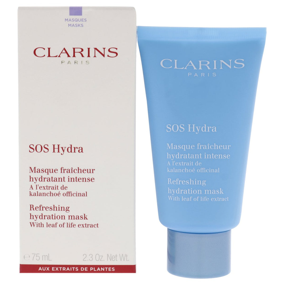 SOS Hydra Refreshing Hydration Mask by Clarins for Women - 2.3 oz Mask Image 1