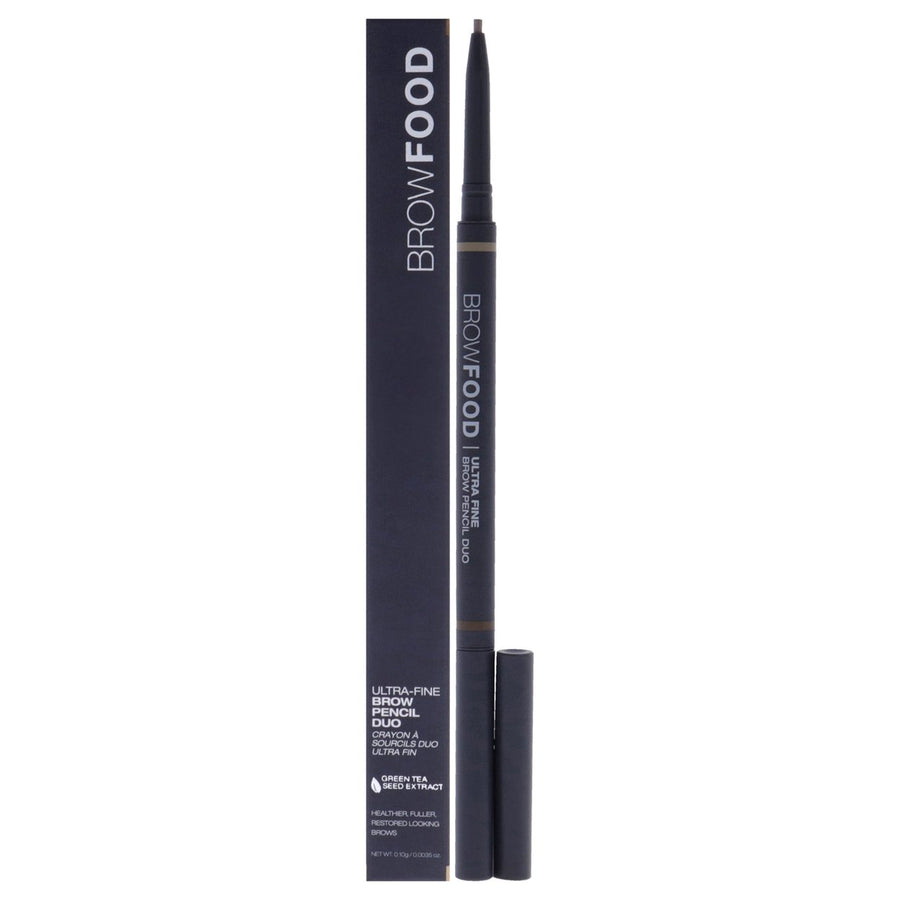 BrowFood Ultra Fine Brow Pencil Duo - Dark Blonde by LashFood for Women - 0.0035 oz Eyebrow Pencil Image 1