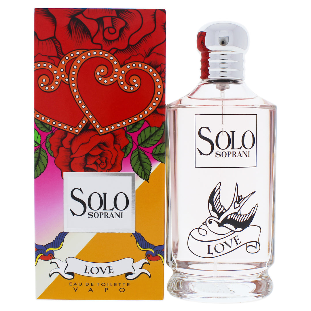 Solo Soprani Love by Luciano Soprani for Women - 3.3 oz EDT Spray Image 1