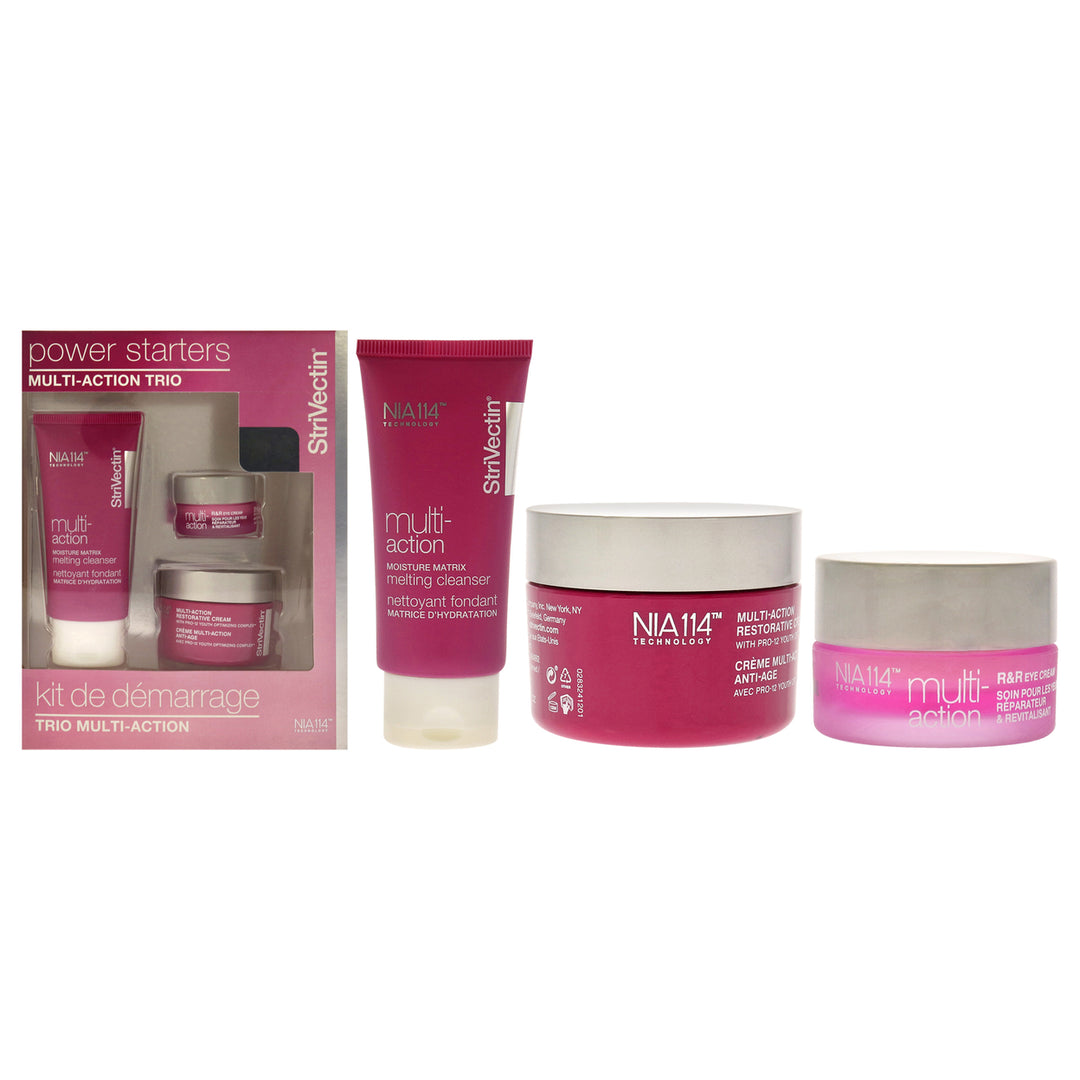 Power Starters Multi-Action Set by Strivectin for Unisex - 3 Pc Image 1