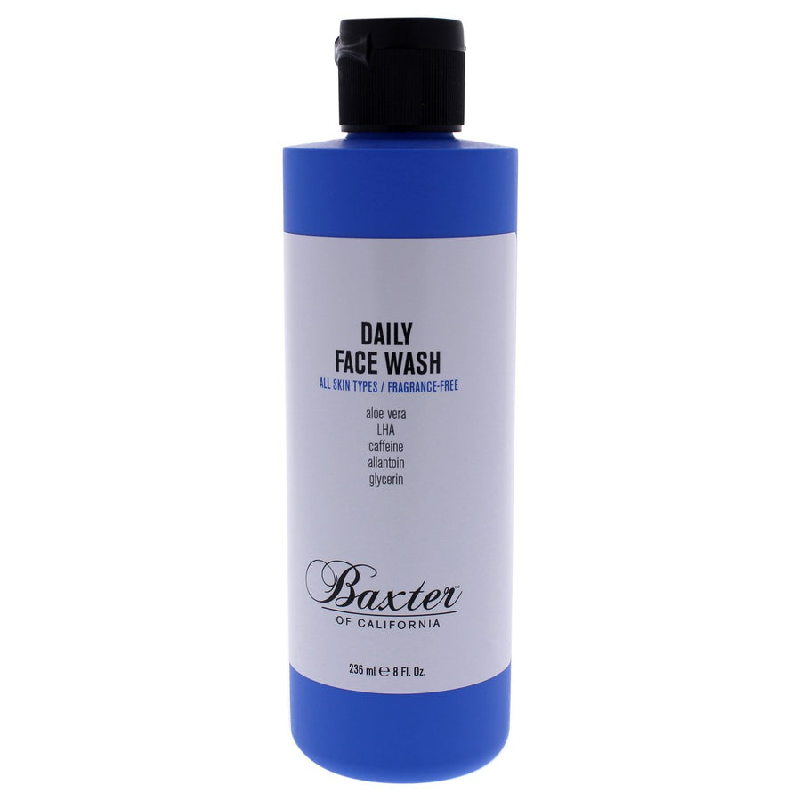 Daily Face Wash by Baxter Of California for Men - 8 oz Cleanser Image 1