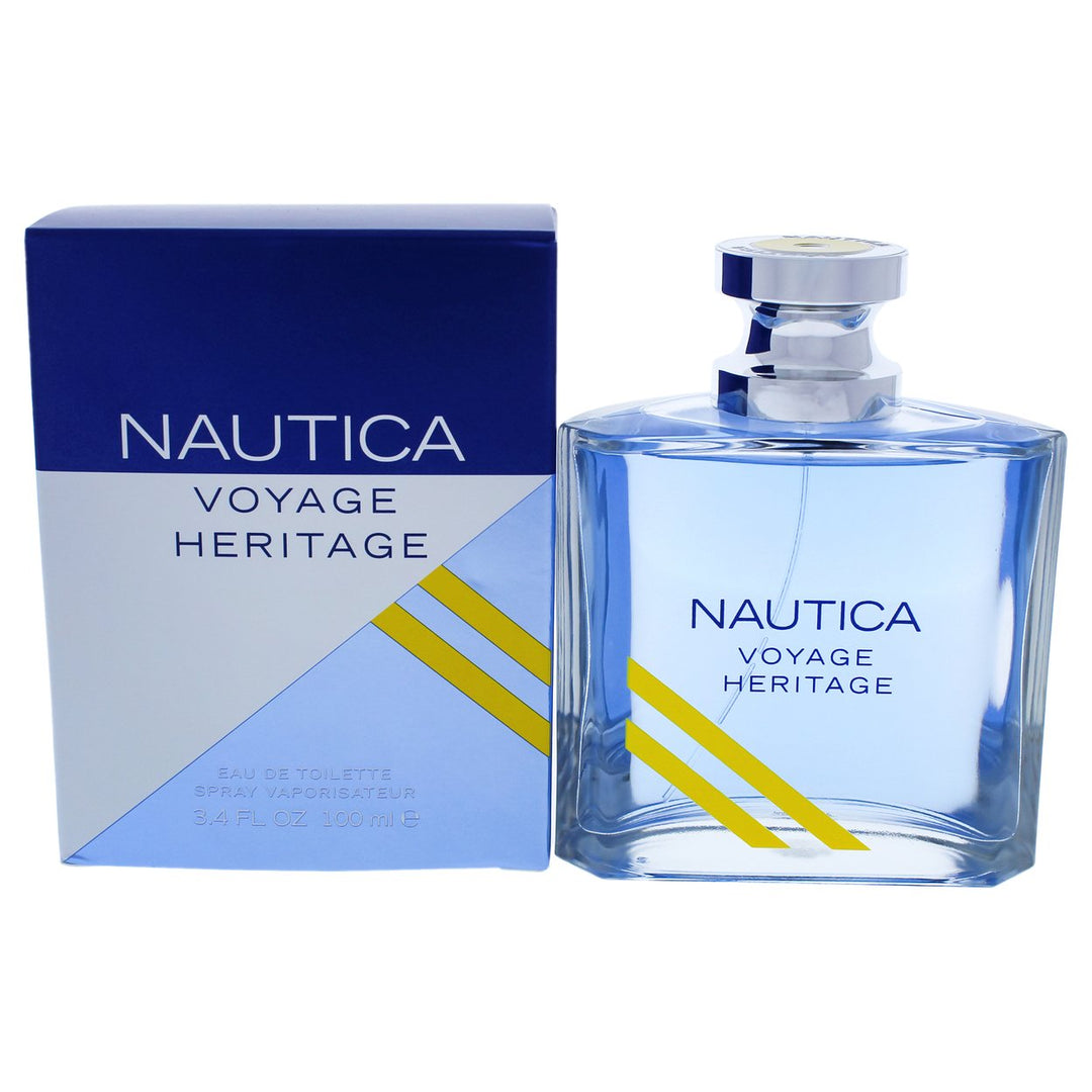 Nautica Voyage Heritage by Nautica for Men - 3.4 oz EDT Spray Image 1