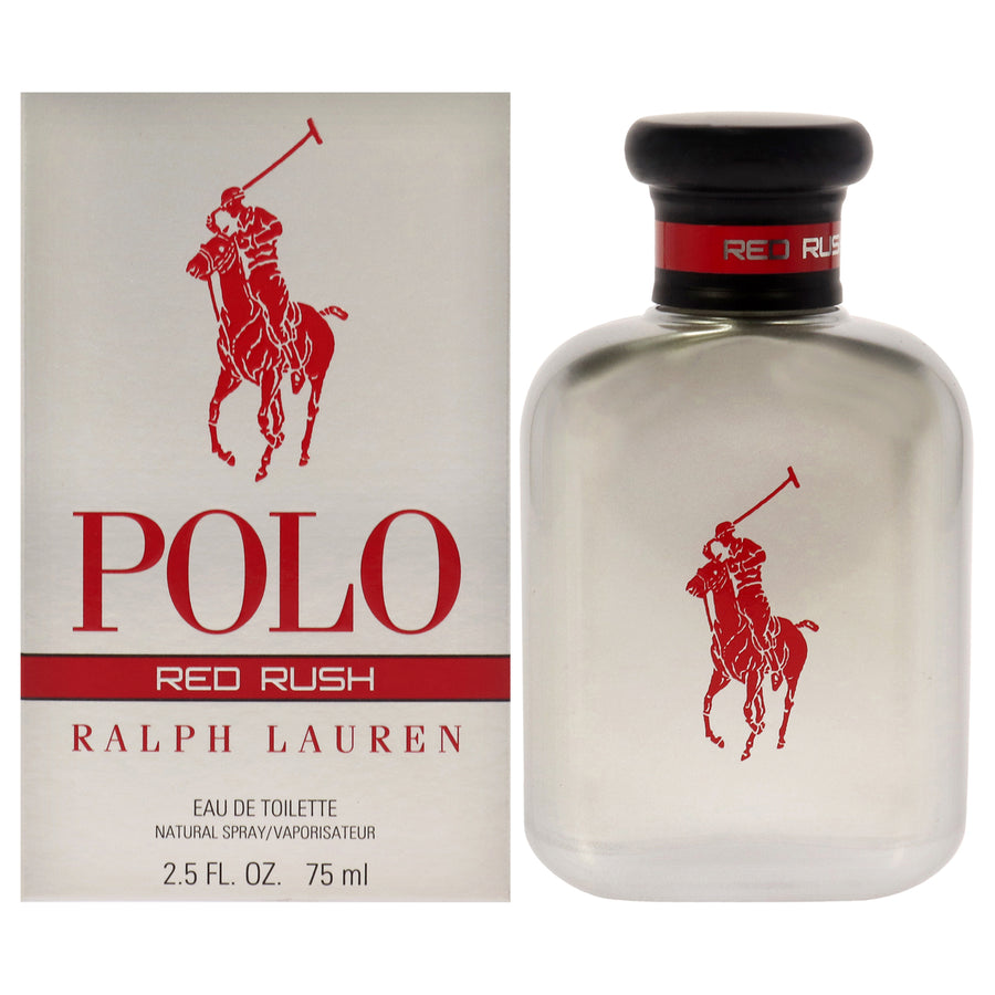 Polo Red Rush by Ralph Lauren for Men - 2.5 oz EDT Spray Image 1