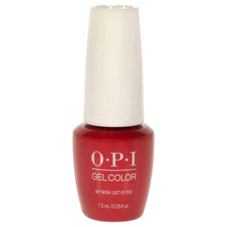 GelColor Gel Lacquer - HP J10B My Wish List is You by OPI for Women - 0.25 oz Nail Polish Image 1