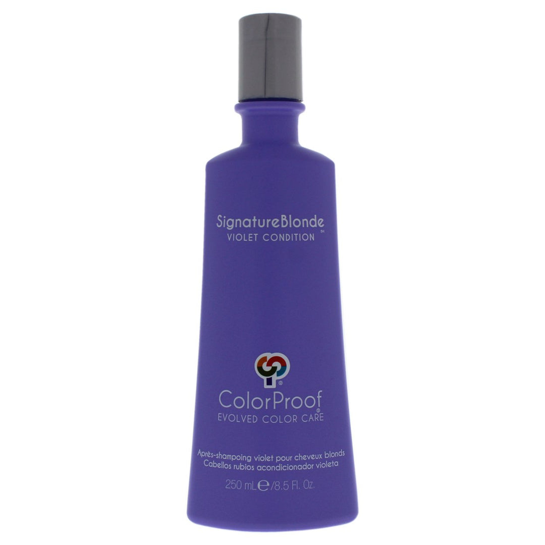 Signature Blonde Violet Conditioner by ColorProof for Unisex - 8.4 oz Conditioner Image 1