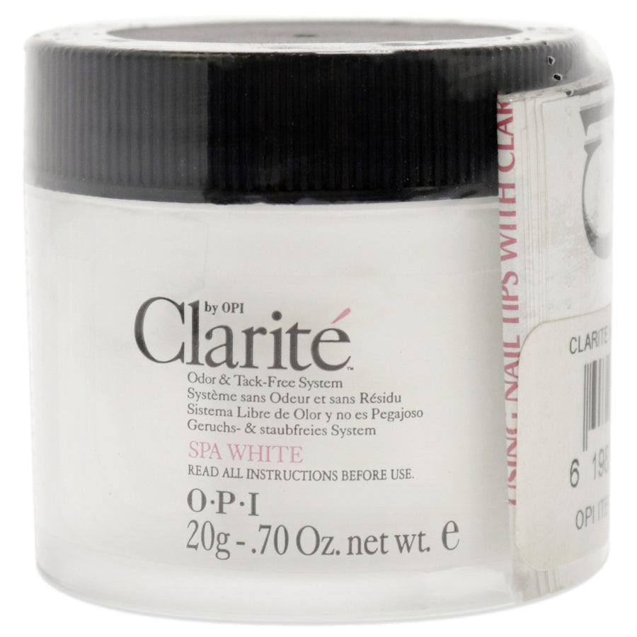 Clarite Spa White Powder by OPI for Women - 0.7 oz Nail Powder Image 1