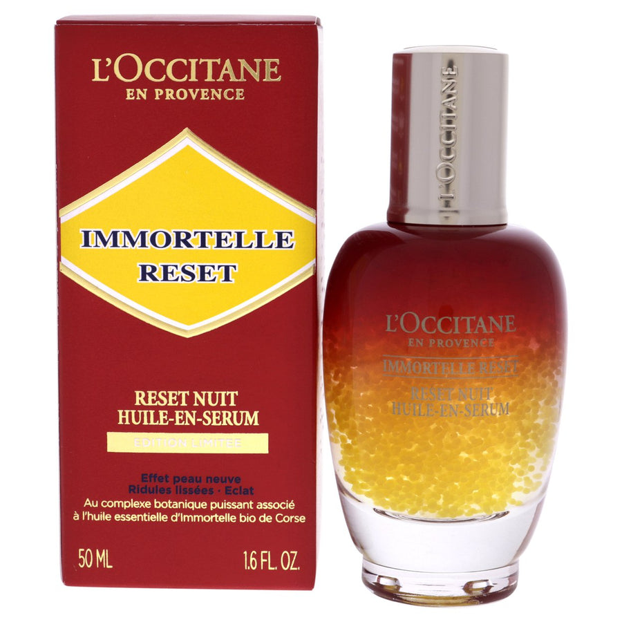 Immortelle Reset Overnight Oil-In Serum by LOccitane for Women - 1.7 oz Serum Image 1