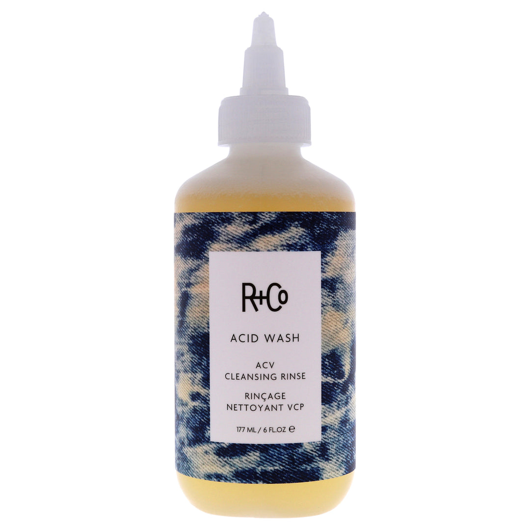 Acid Wash ACV Cleansing Rinse by R+Co for Unisex - 6 oz Cleanser Image 1