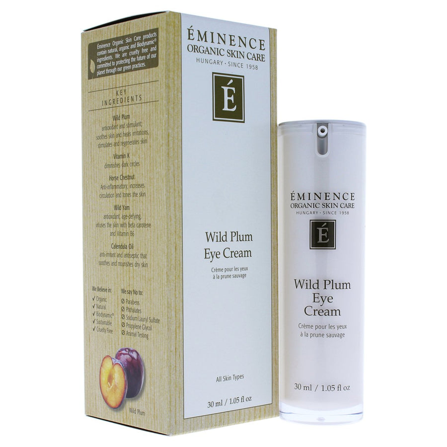 Wild Plum Eye Cream by Eminence for Unisex - 1.05 oz Cream Image 1