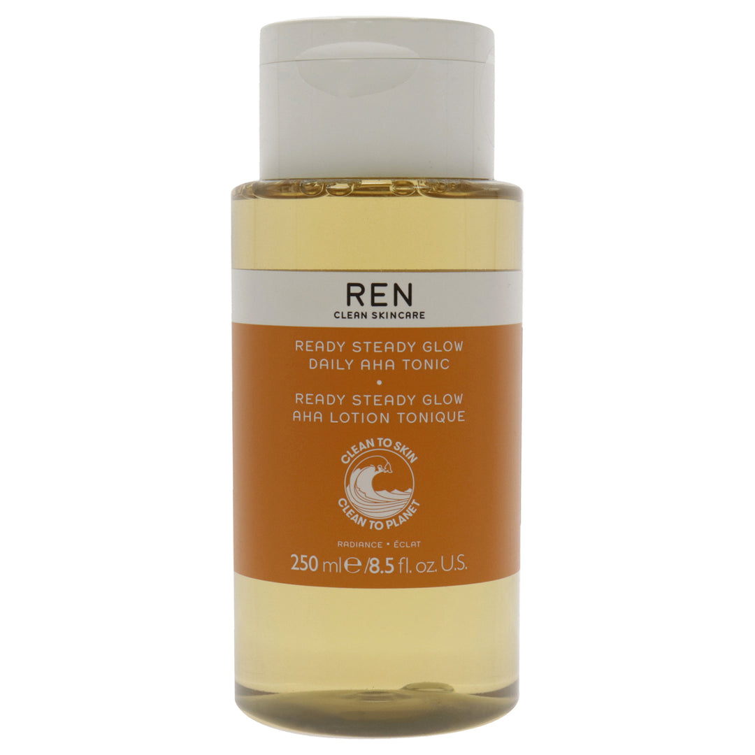 Ready Steady Glow Daily AHA Tonic by REN for Women - 8.45 oz Toner Image 1