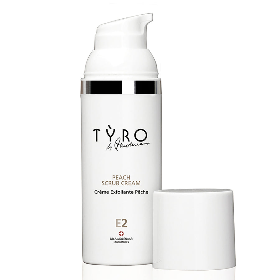 Peach Scrub Cream by Tyro for Unisex - 1.69 oz Cream Image 1