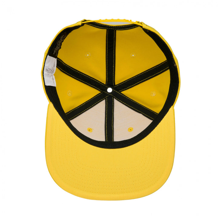 Reverse Flash Logo Flat Bill Snapback Hat Image 6