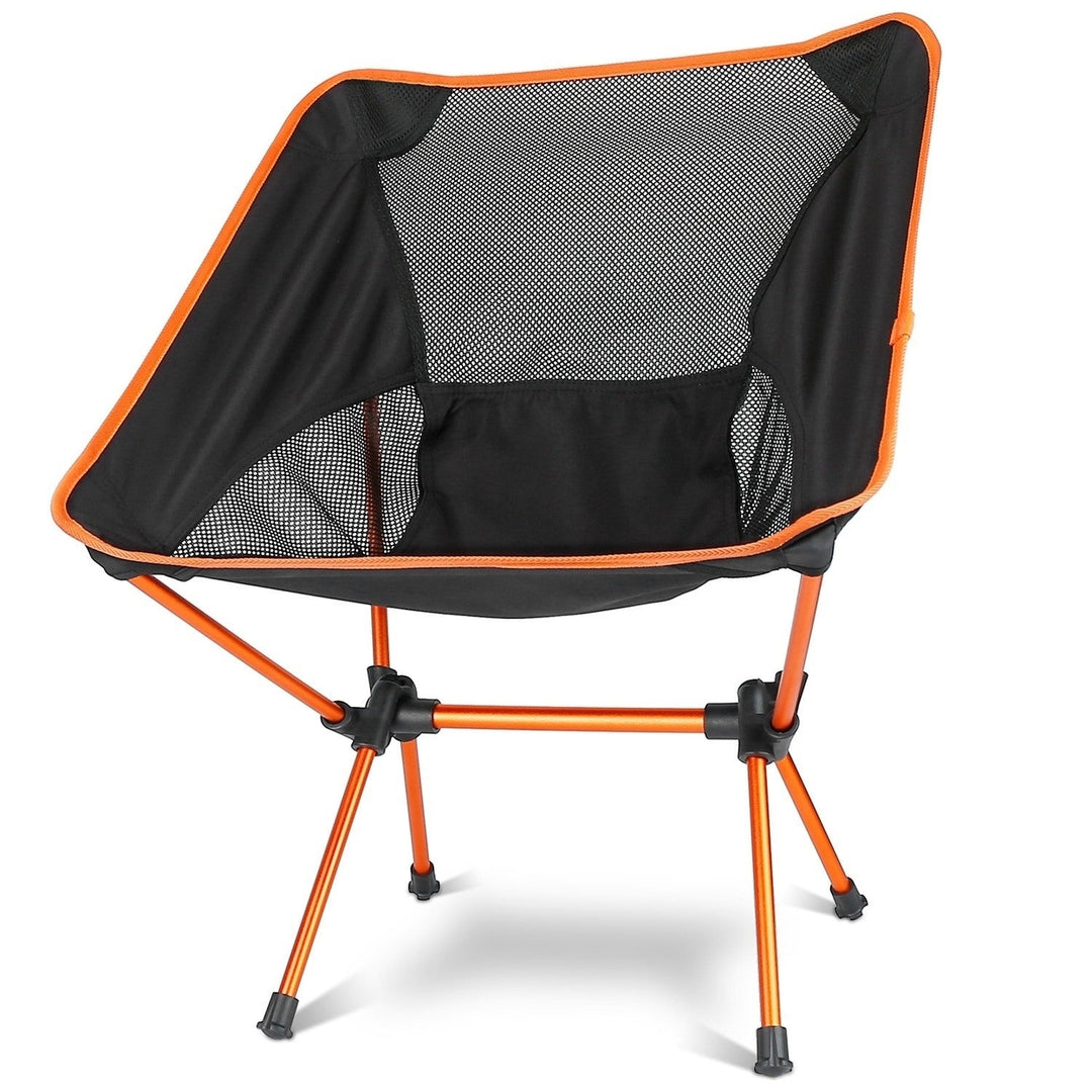 Foldable Camping Chair Collapsible Ultra light Camping Backpacking Chair For Outdoor Camping Fishing BBQ Beach Picnic Image 1