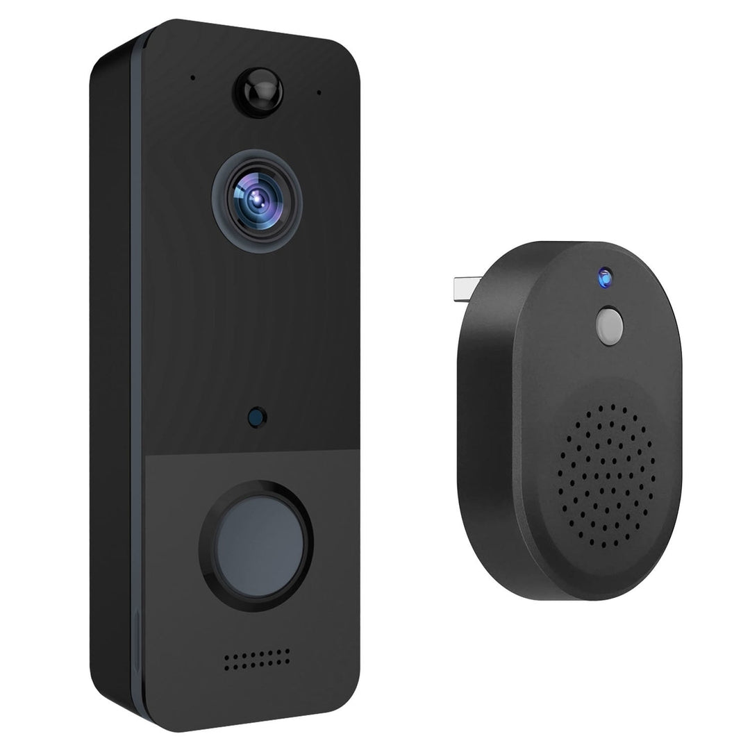 Wireless Smart WiFi Video Doorbell Security Phone Door Ring Intercom Camera Two Way Audio Night Vision Image 1