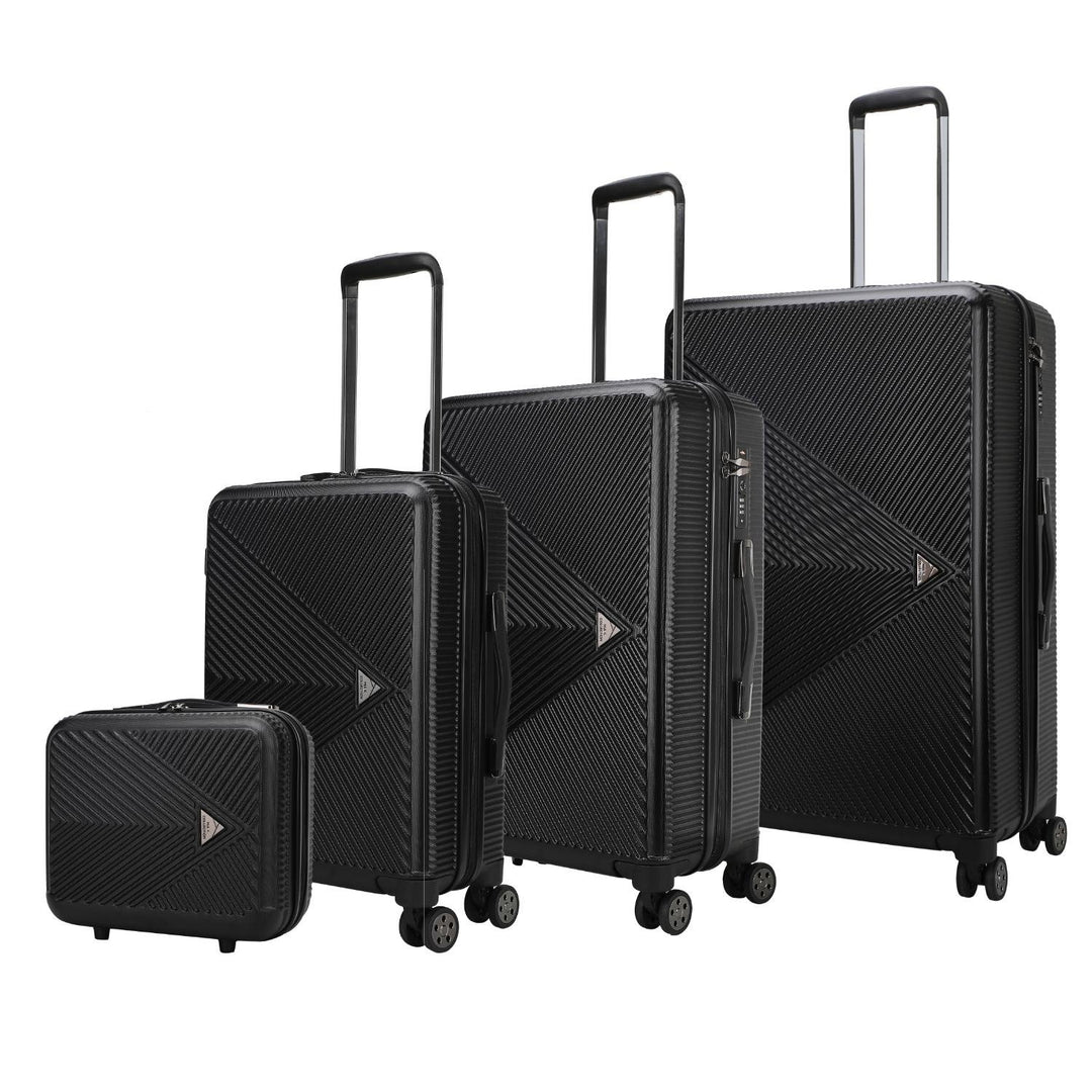 MKF Collection Multi-Compartment Felicity Luggage Set- 4-piece set by Mia K Image 1