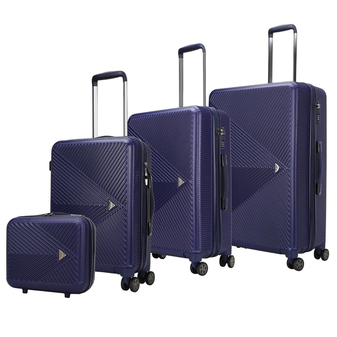 MKF Collection Multi-Compartment Felicity Luggage Set- 4-piece set by Mia K Image 3