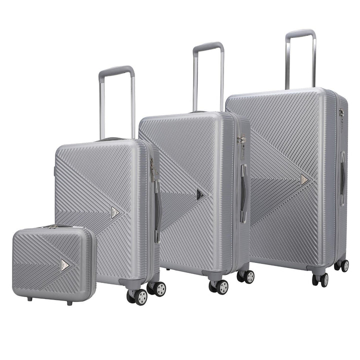 MKF Collection Multi-Compartment Felicity Luggage Set- 4-piece set by Mia K Image 4