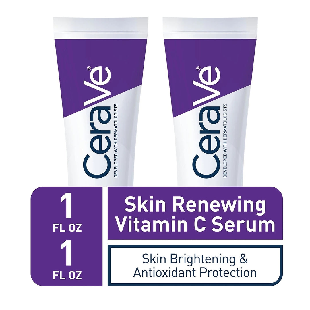 CeraVe Skin Renewing Vitamin C Serum1 Fluid Ounce (Pack of 2) Image 3