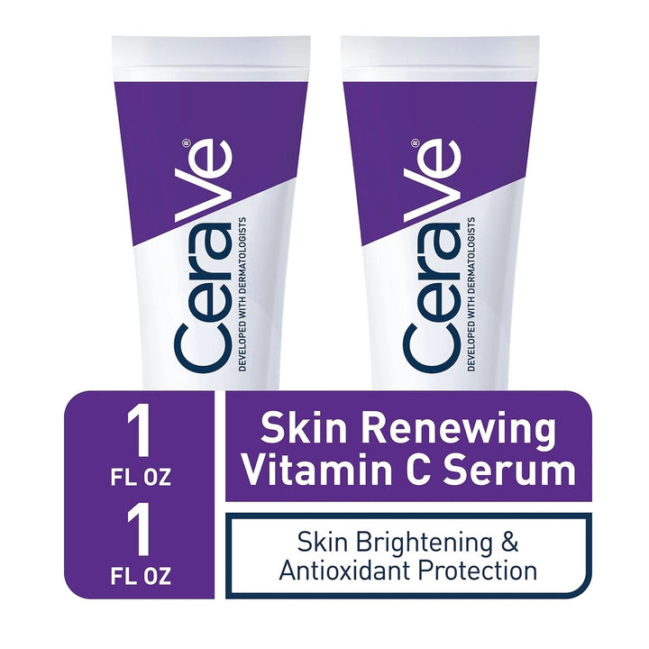 CeraVe Skin Renewing Vitamin C Serum1 Fluid Ounce (Pack of 2) Image 3